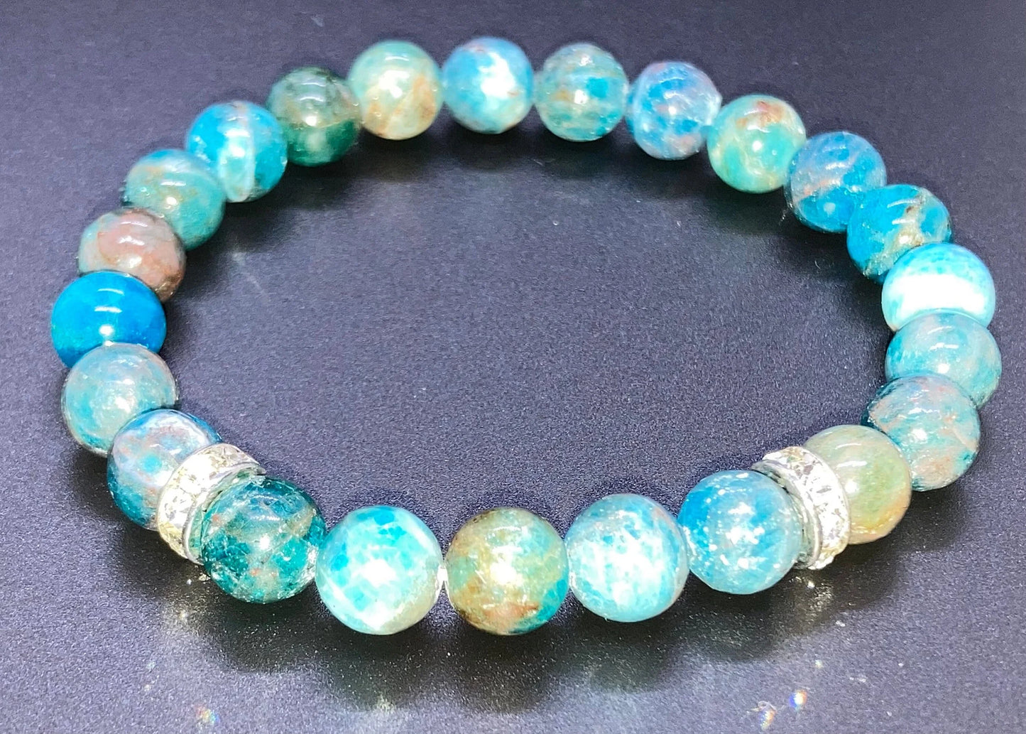 Apatite 8mm bracelet