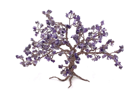 Handmade Amethyst Gemstone tree