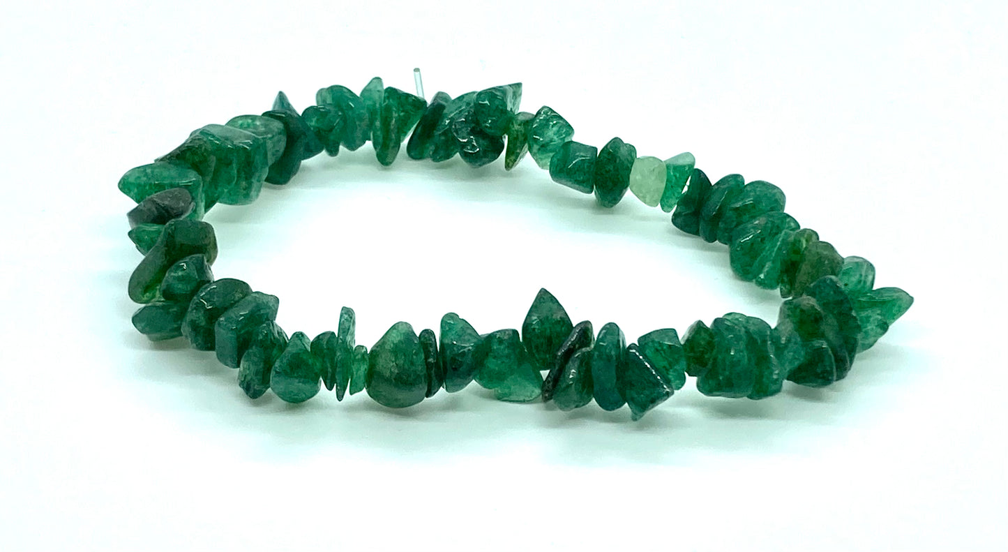 Aventurine chip bracelet