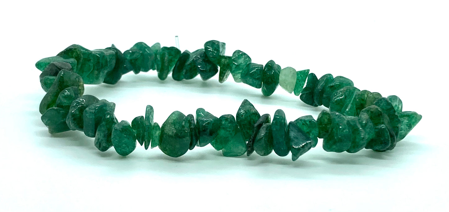 Aventurine chip bracelet