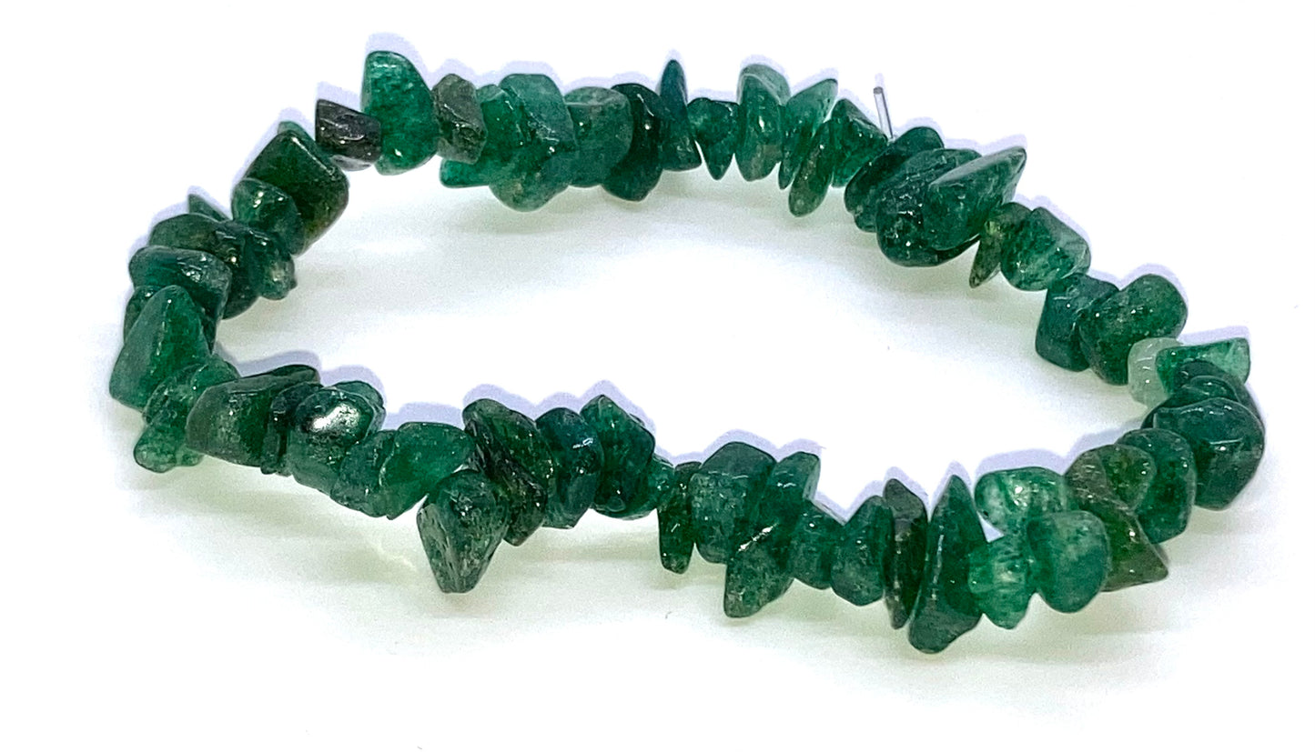 Aventurine chip bracelet