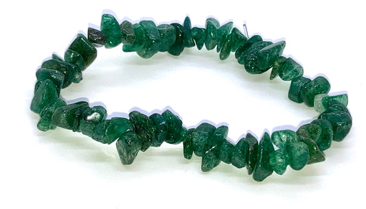 Aventurine chip bracelet